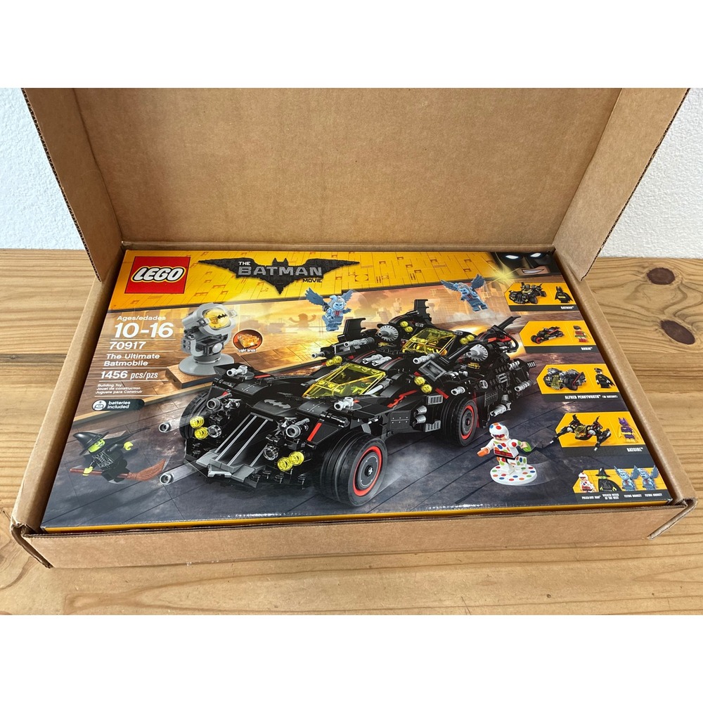 LEGO The Batman Movie The Ultimate Batmobile 70917 Building Toy Set 1456 Pcs